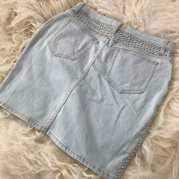 IRO Naomi Studded Denim Skirt - Picture 4 of 9